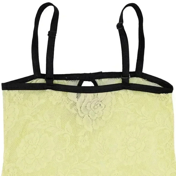 RARE Victorias Secret Matching Set Small Lace Lingerie Bodycon Mini Dress - Picture 3 of 6